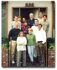 Flowchart illustrating key steps in offshoring process: task identification, location selection, project management